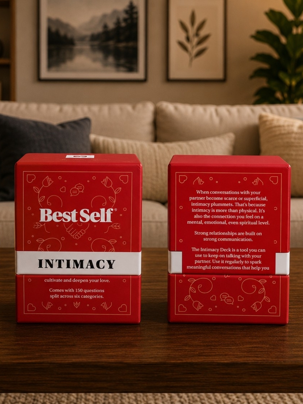 BestSelf Intimacy Conversation Deck - Red